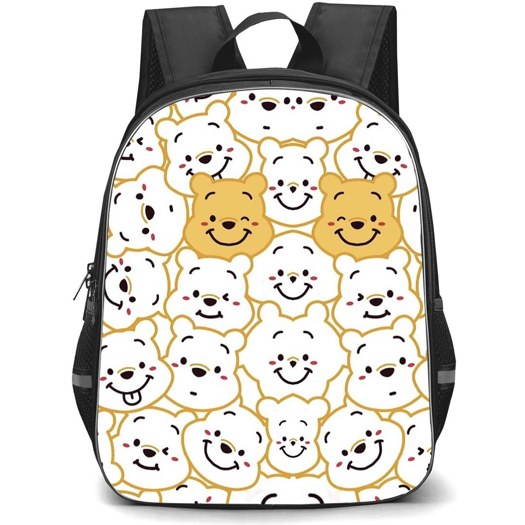 Winnie The Pooh Pooh School Backpack StudentPack - Pooh Avatar Sticker Collage