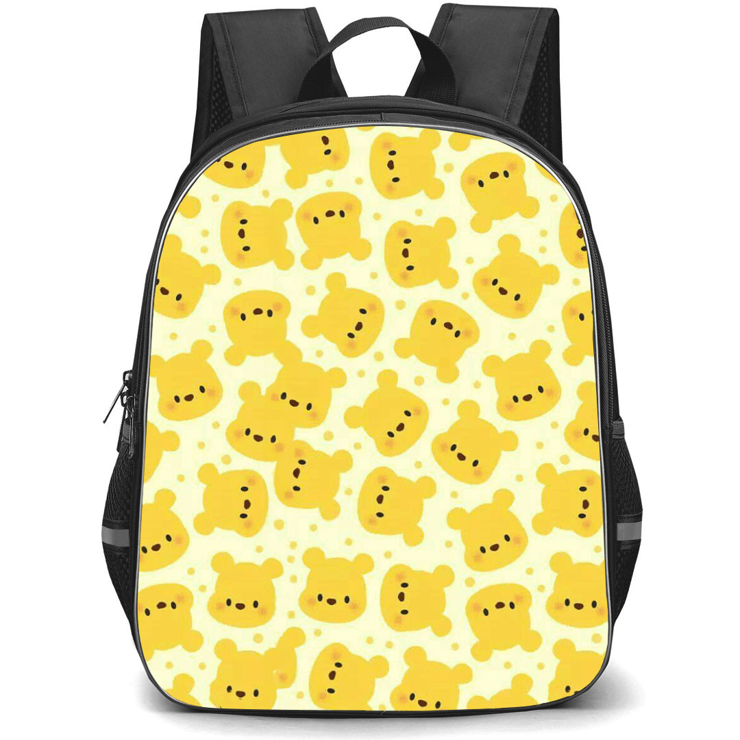 Winnie The Pooh Pooh School Backpack StudentPack - Pooh Chibi Pattern