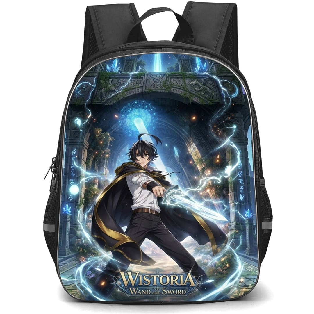 Wistoria Wand And Sword Will Serfort Backpack School Bag StudentPack - Will Serfort Celestial Sword Magic Ruins Poster