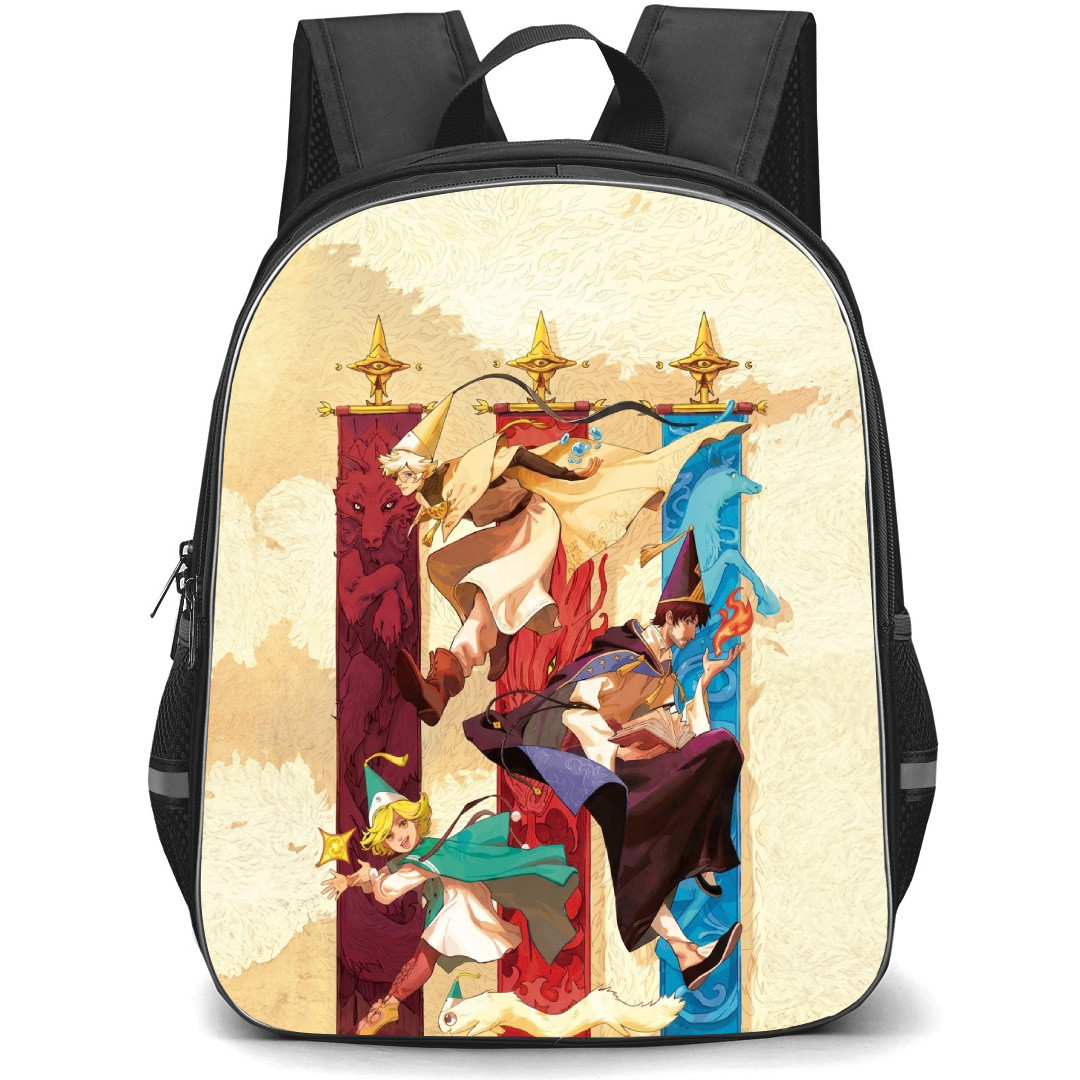 Witch Hat Atelier Backpack School Bag StudentPack - Witch Hat Atelier Characters Different Elements Poster