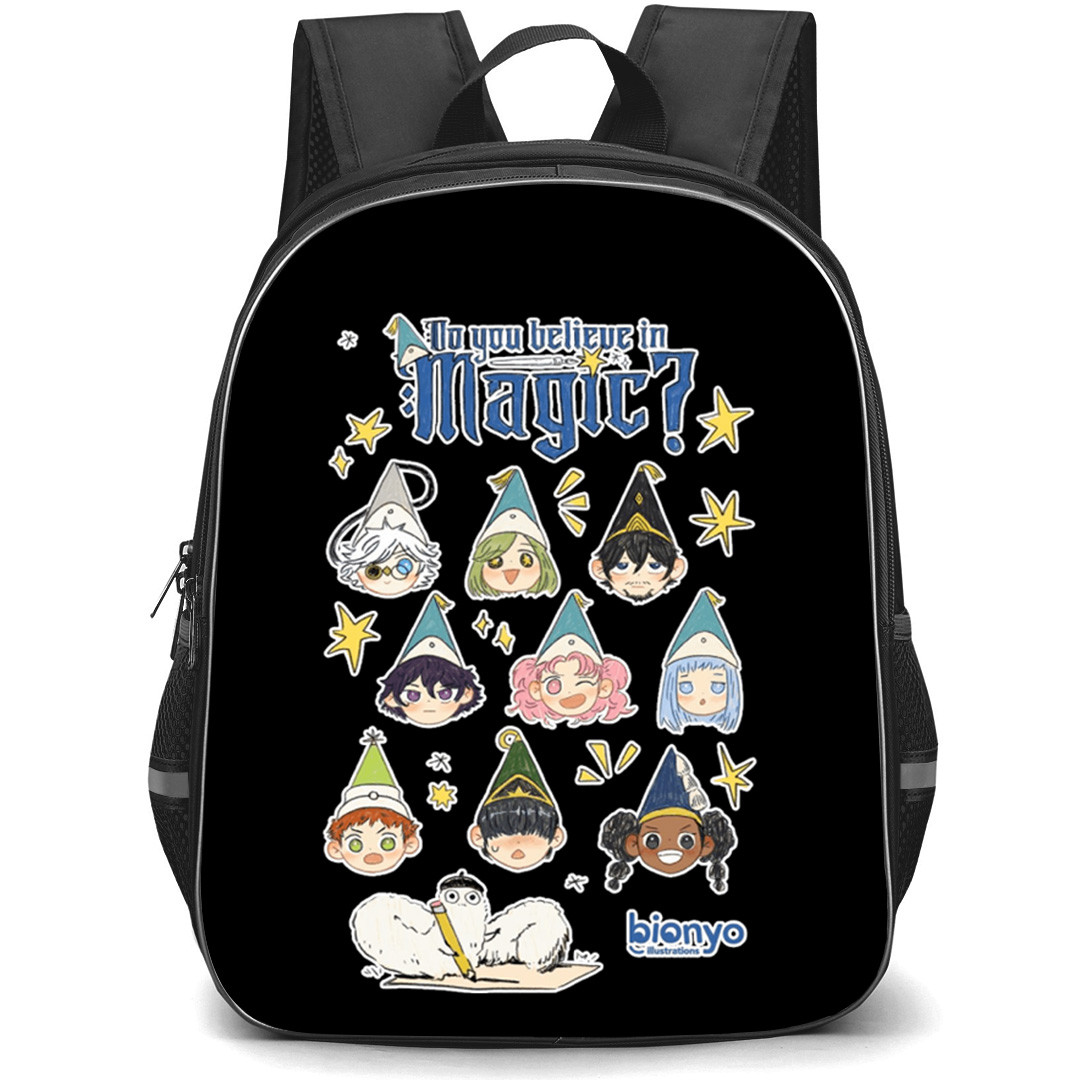 Witch Hat Atelier Backpack School Bag StudentPack - Witch Hat Atelier Characters Do You Believe In Magic Sticker