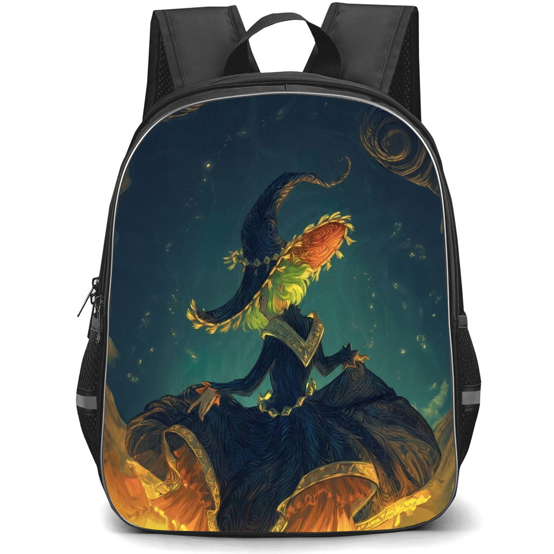 Witch Hat Atelier Coco Backpack School Bag StudentPack - Coco Dress Back Portrait Brush Art
