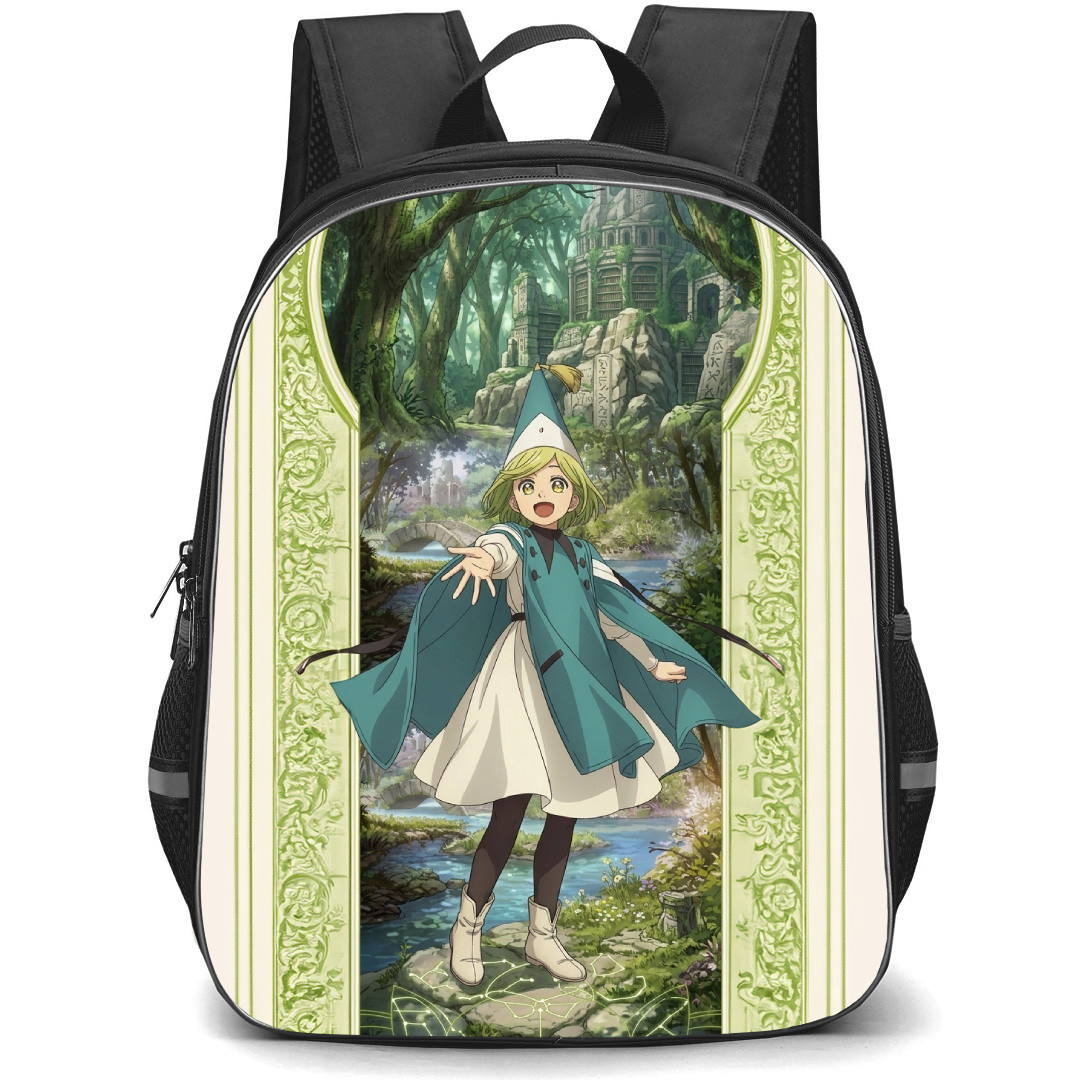 Witch Hat Atelier Coco Backpack School Bag StudentPack - Coco Happy Portrait In Jungle Background