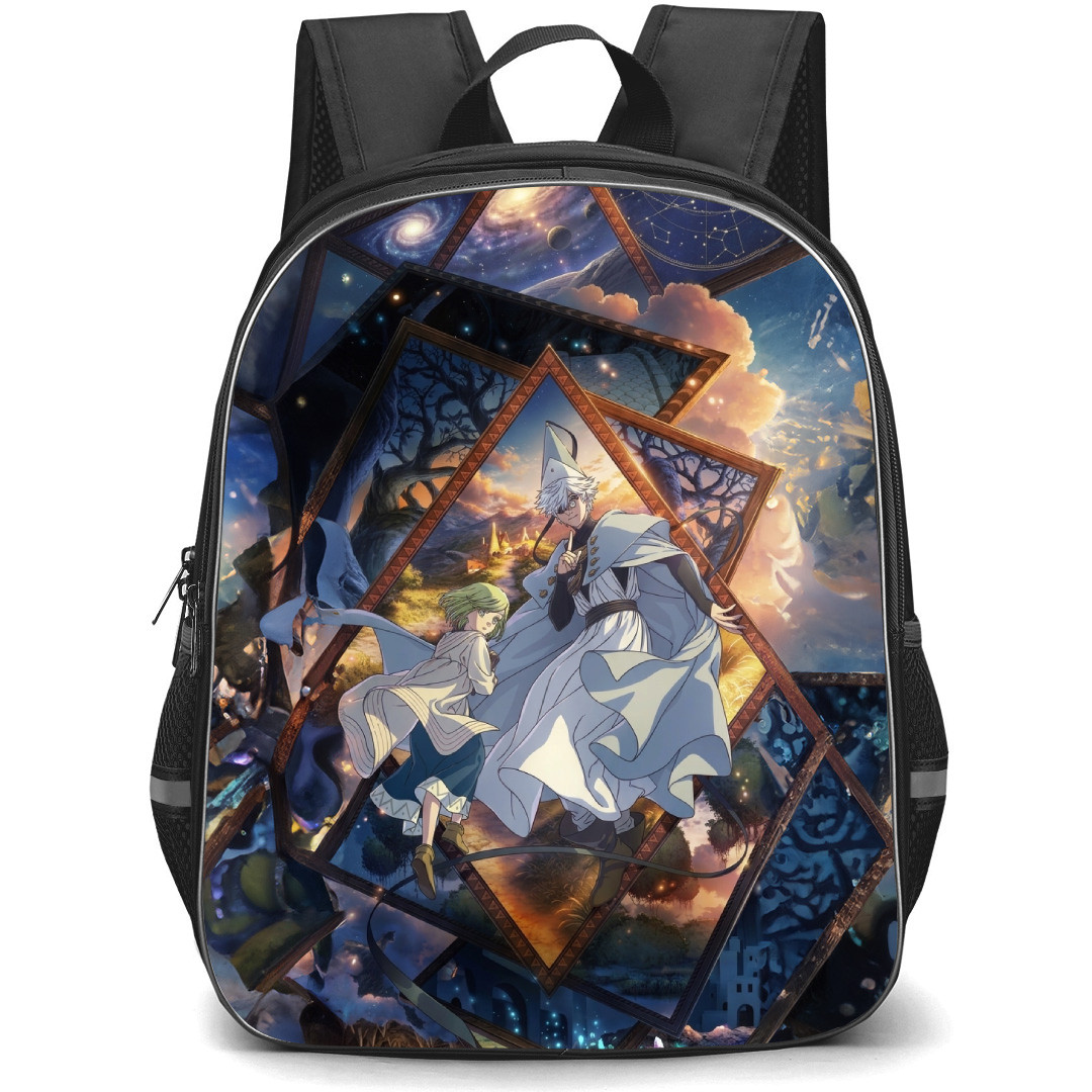 Witch Hat Atelier Backpack School Bag StudentPack - Coco And Qifrey Flying Magic Poster