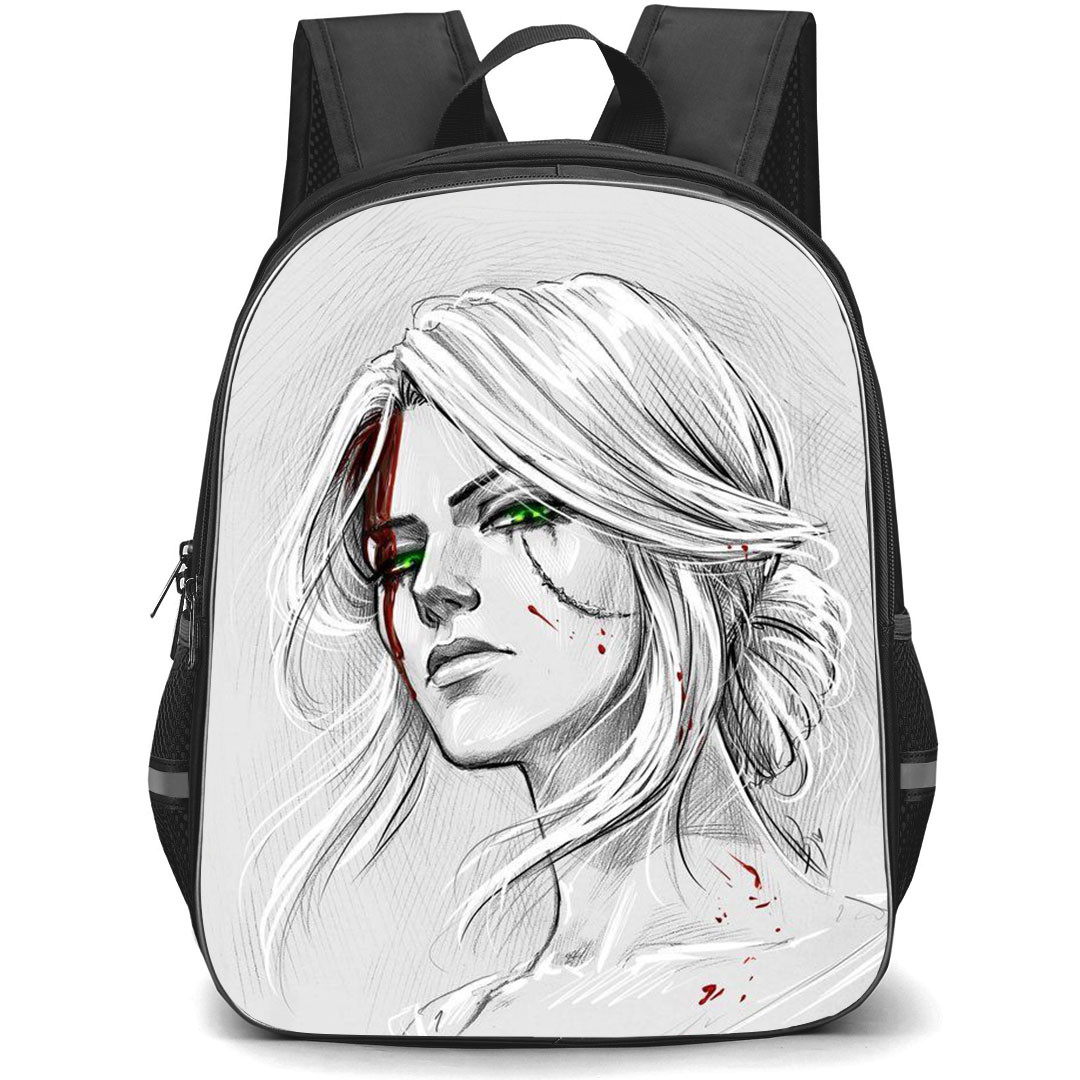The Witcher Ciri Backpack StudentPack - Ciri Sketch