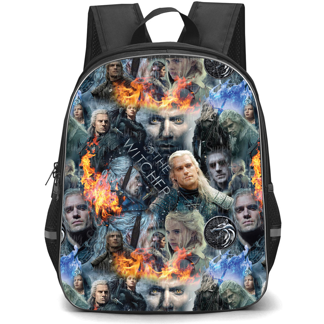 The Witcher Backpack StudentPack - Witcher Collage