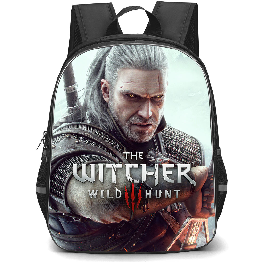 The Witcher Geralt Backpack StudentPack - Geralt Of Rivia The Witcher Wild Hunt