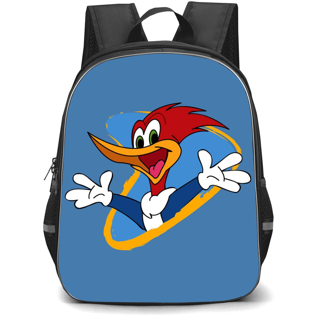 Woody Woodpecker Backpack StudentPack - Woody Woodpecker Portrait Arms Open