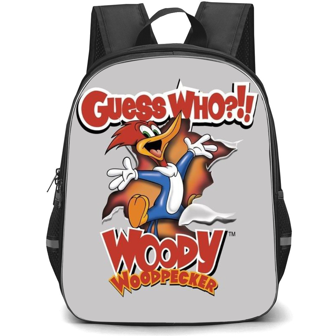 Woody Woodpecker Backpack StudentPack - Woody Woodpecker Show 1940 Guess Who Poster