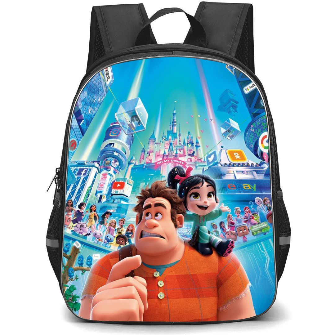 Wreck It Ralph Backpack StudentPack - Wreck It Ralph 2 Breaks The Internet Poster