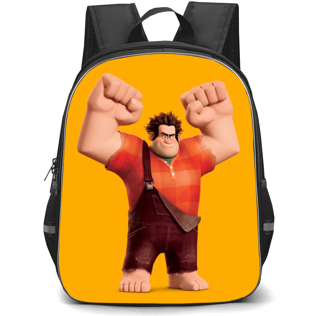 Wreck It Ralph Ralph Backpack StudentPack - Cartoon Character Ralph Standing Sticker
