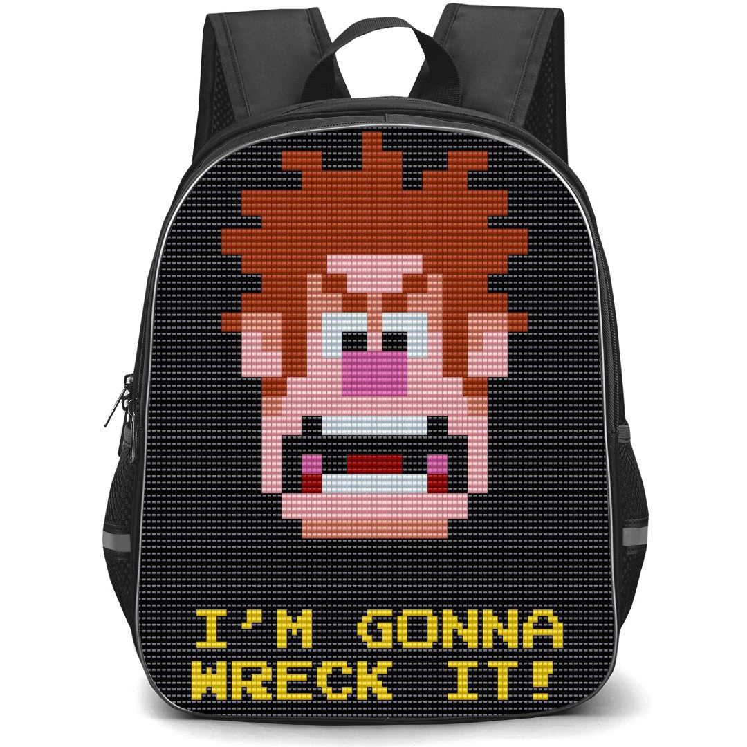 Wreck It Ralph Backpack StudentPack - Wreck It Ralph Pixel Art Avatar Poster