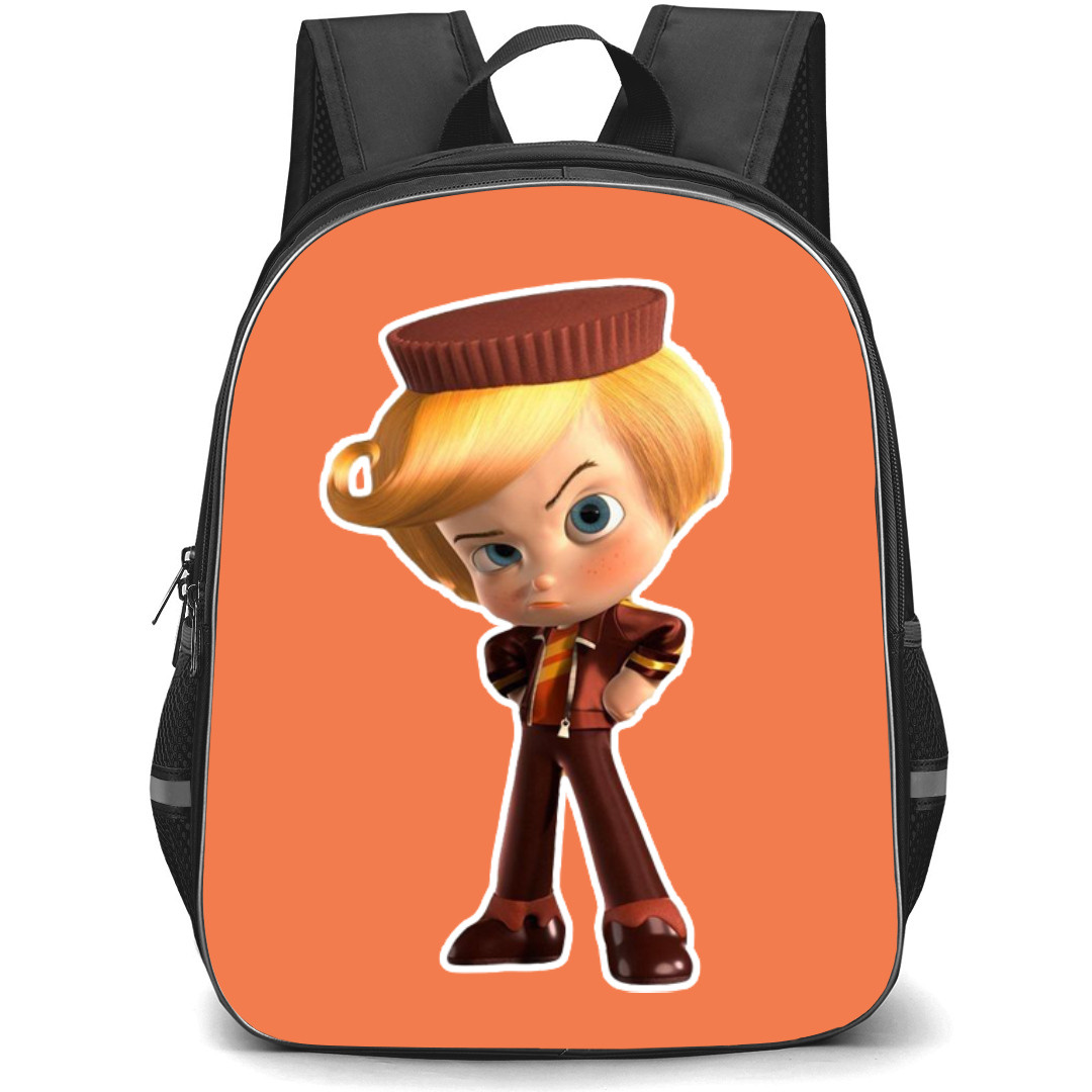 Wreck It Ralph Rancis Fluggerbutter Backpack StudentPack - Rancis Fluggerbutter Standing 3D Art Sticker