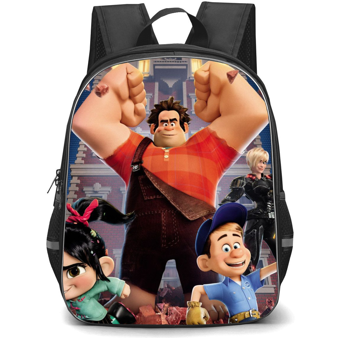 Wreck It Ralph Backpack StudentPack - Wreck It Ralph Textless Movie Poster