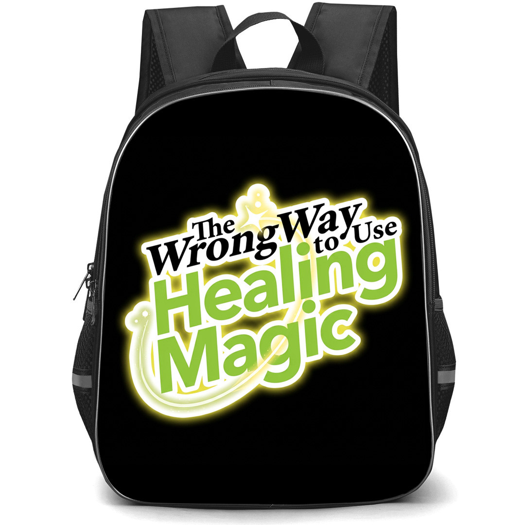 The Wrong Way To Use Healing Magic Backpack School Bag StudentPack - Series Logo Wordmark Sticker
