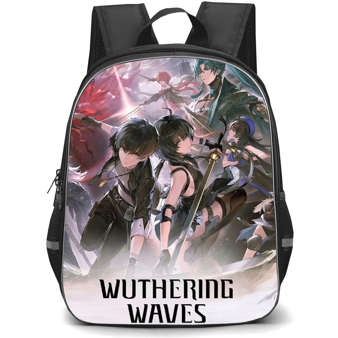 Wuthering Waves Backpack School Bag StudentPack - Duo Game Poster