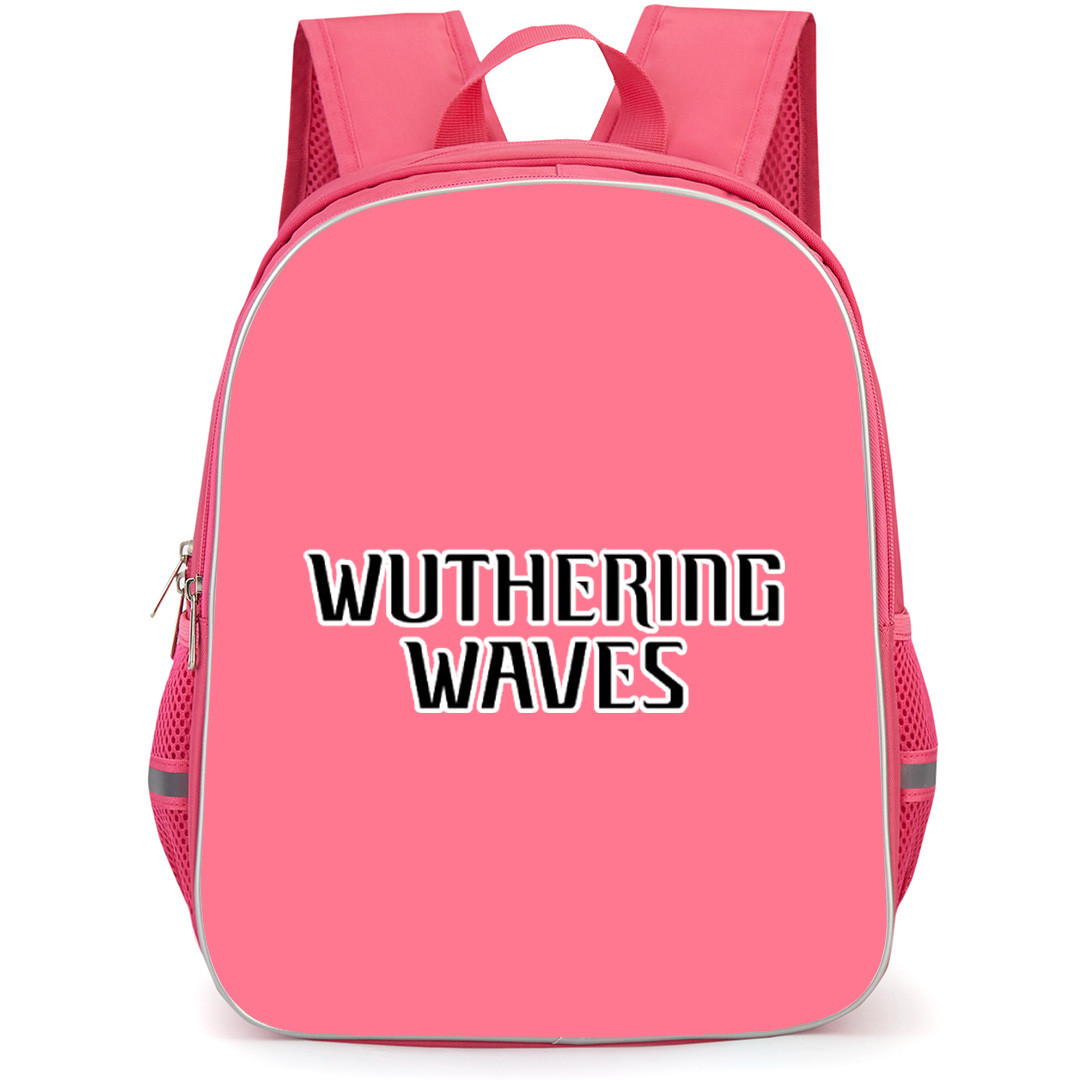 Wuthering Waves Backpack School Bag StudentPack - Game Logo Sticker