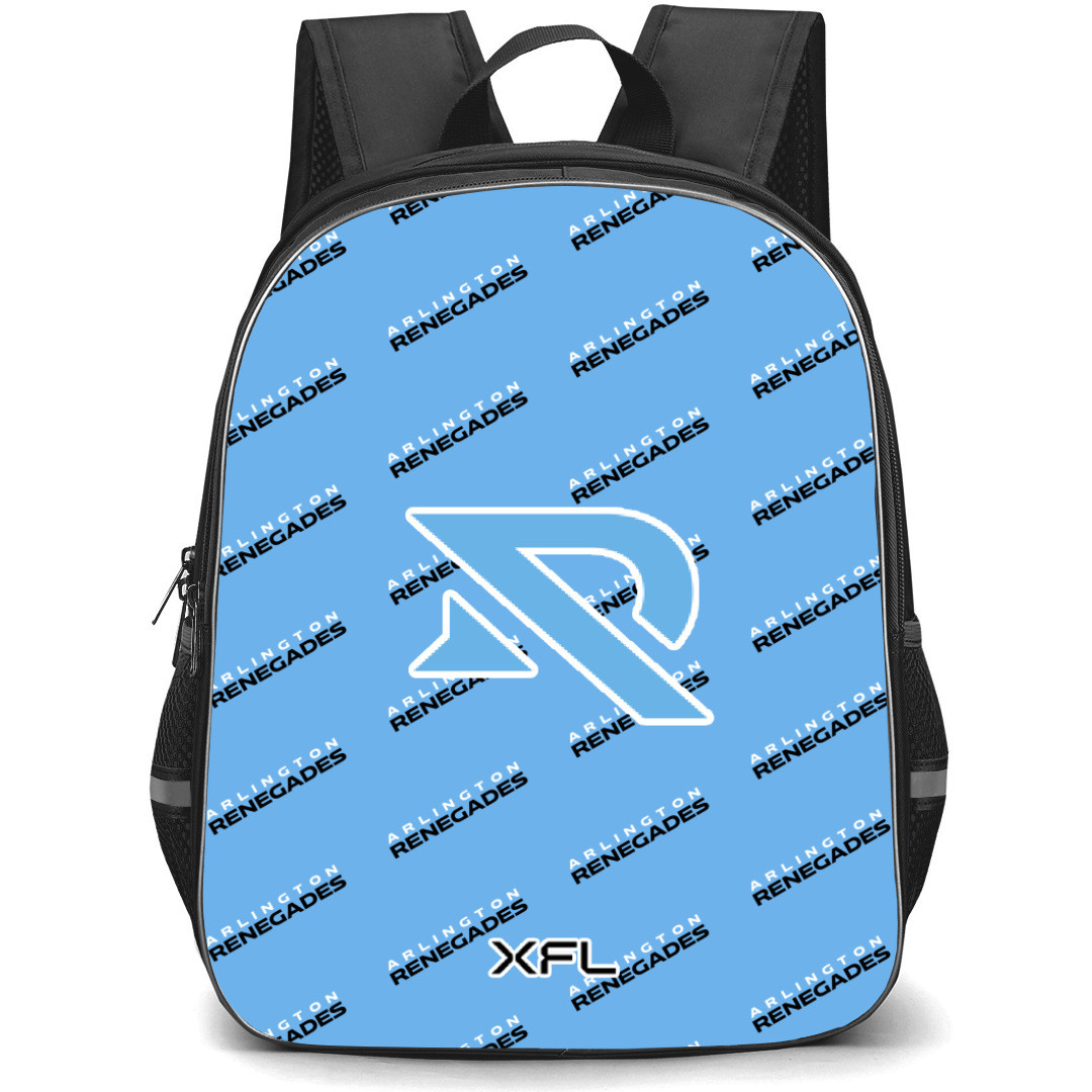 XFL Arlington Renegades Backpack StudentPack - Arlington Renegades Medley Monogram Wordmark