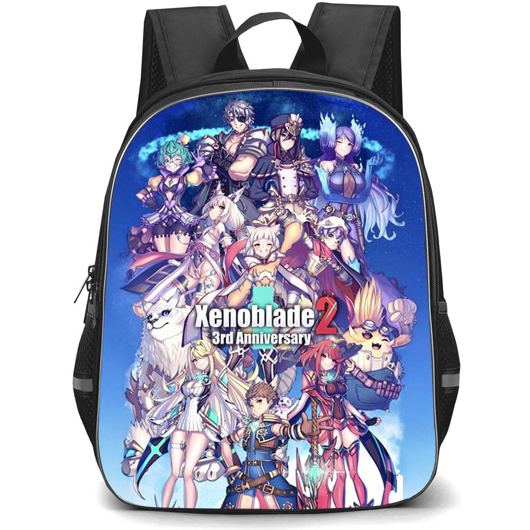 Xenoblade Backpack StudentPack - Xenoblade 2 3rd Anniversary Poster