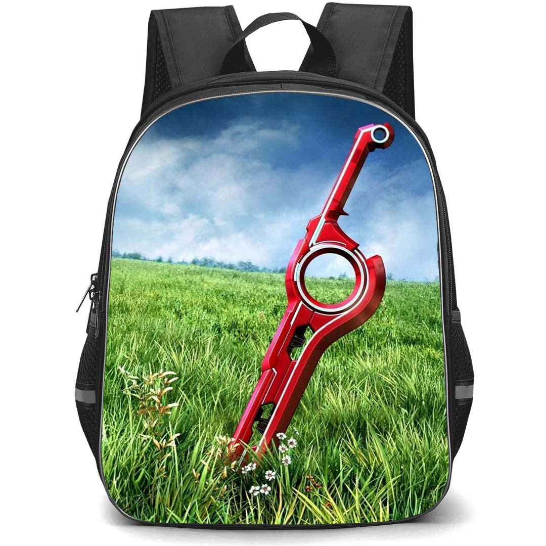 Xenoblade Backpack StudentPack - Xenoblade Chronicles On The Fallen Arm Poster