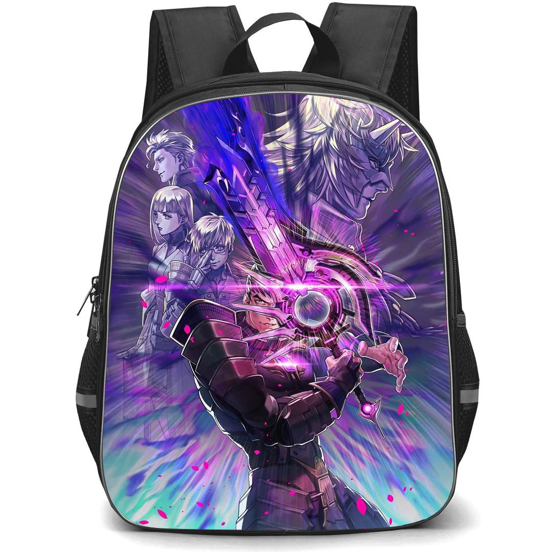 Xenoblade Malos Backpack StudentPack - Xenoblade Malos Anime Art Poster