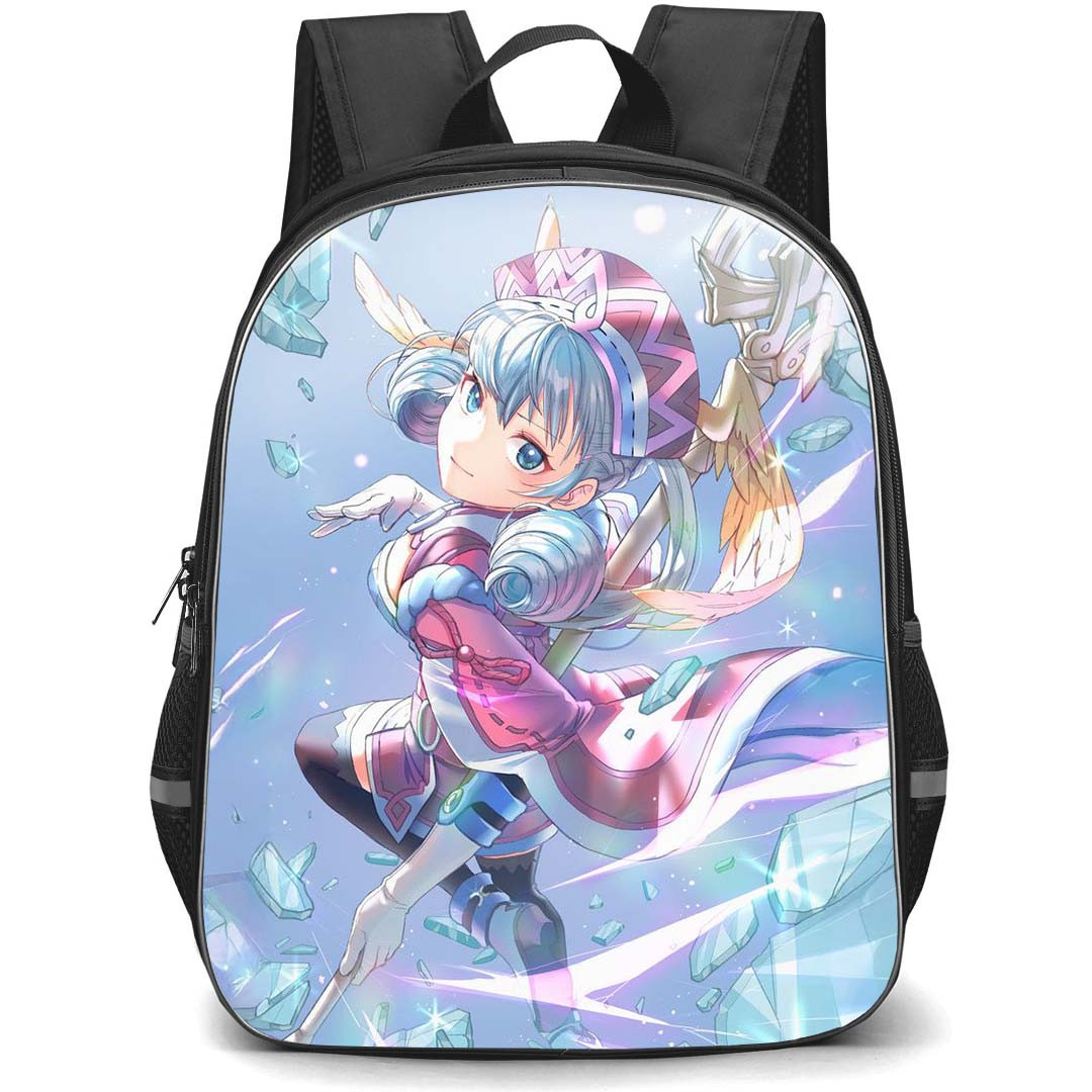 Xenoblade Melia Backpack StudentPack - Xenoblade Melia Anime Art Poster