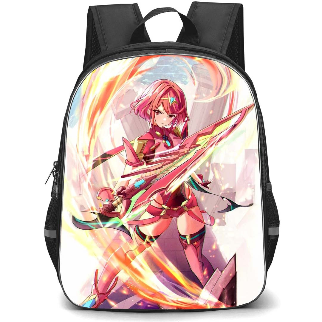 Xenoblade Pyra Backpack StudentPack - Xenoblade Pyra Fan Art Poster