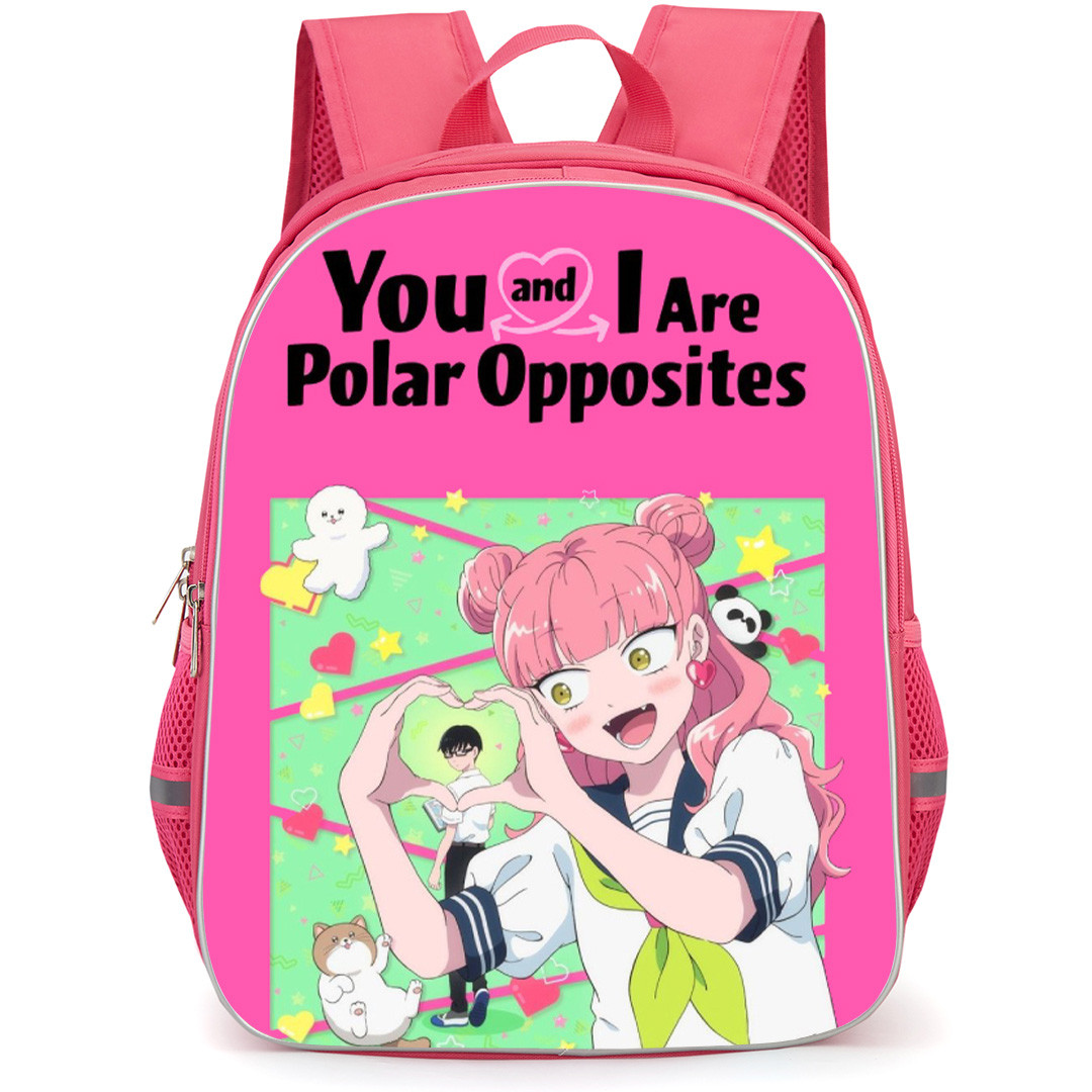 You and I Are Polar Opposites Backpack School Bag StudentPack - You and I Are Polar Opposites Series Official Poster