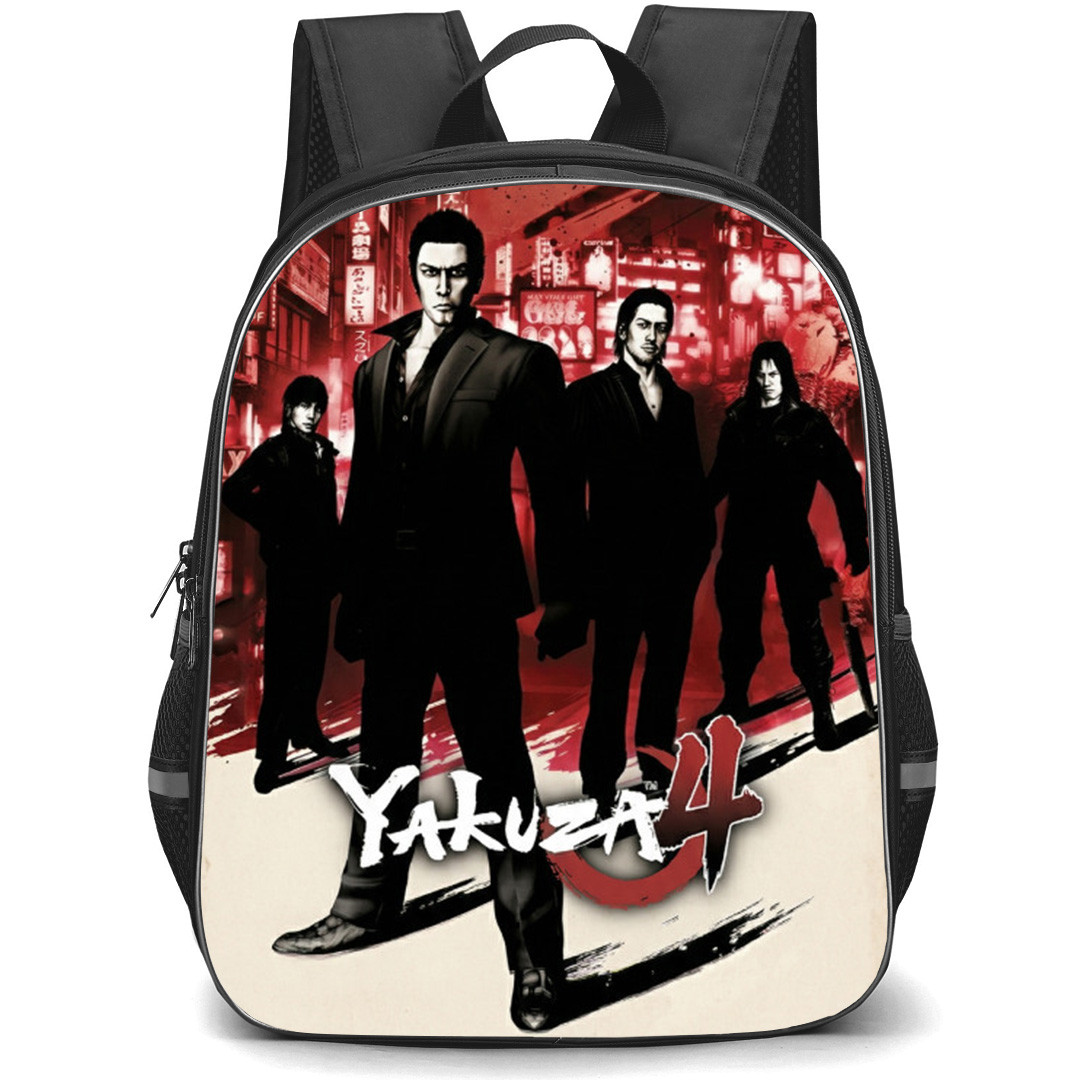 Yakuza Backpack School Bag StudentPack - Yakuza Game 4 Cover Art