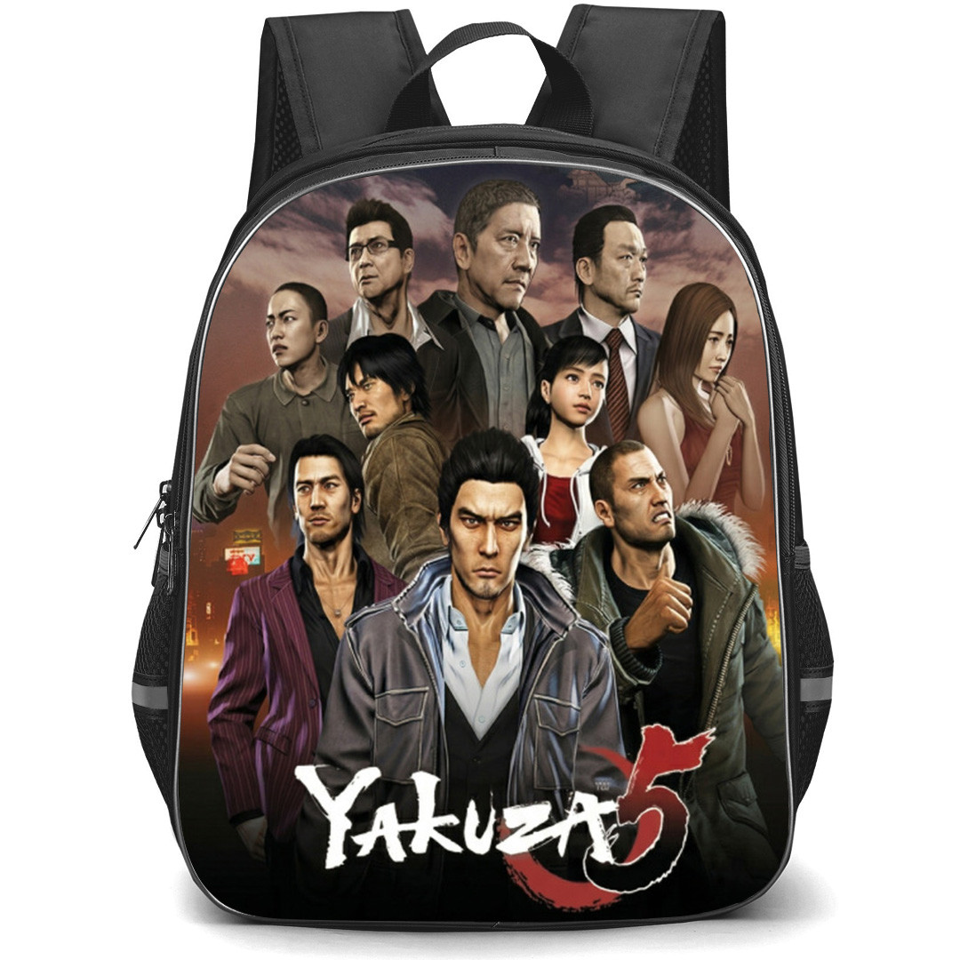Yakuza Backpack School Bag StudentPack - Yakuza Game 5 Cover Art