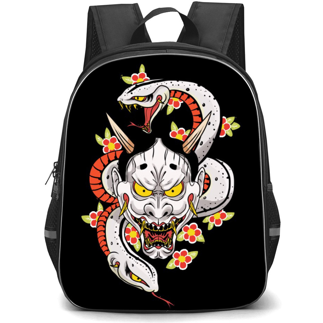 Yakuza Backpack School Bag StudentPack - Yakuza Goro Majima Mad Dog Tattoo