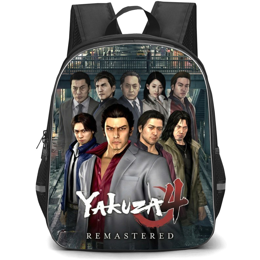 Yakuza Backpack School Bag StudentPack - Yakuza Remastered Game Cover Art