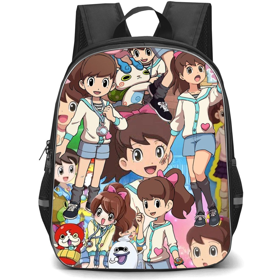 Yo-Kai Watch Katie Forester Backpack StudentPack - Katie Forester Collage Poster