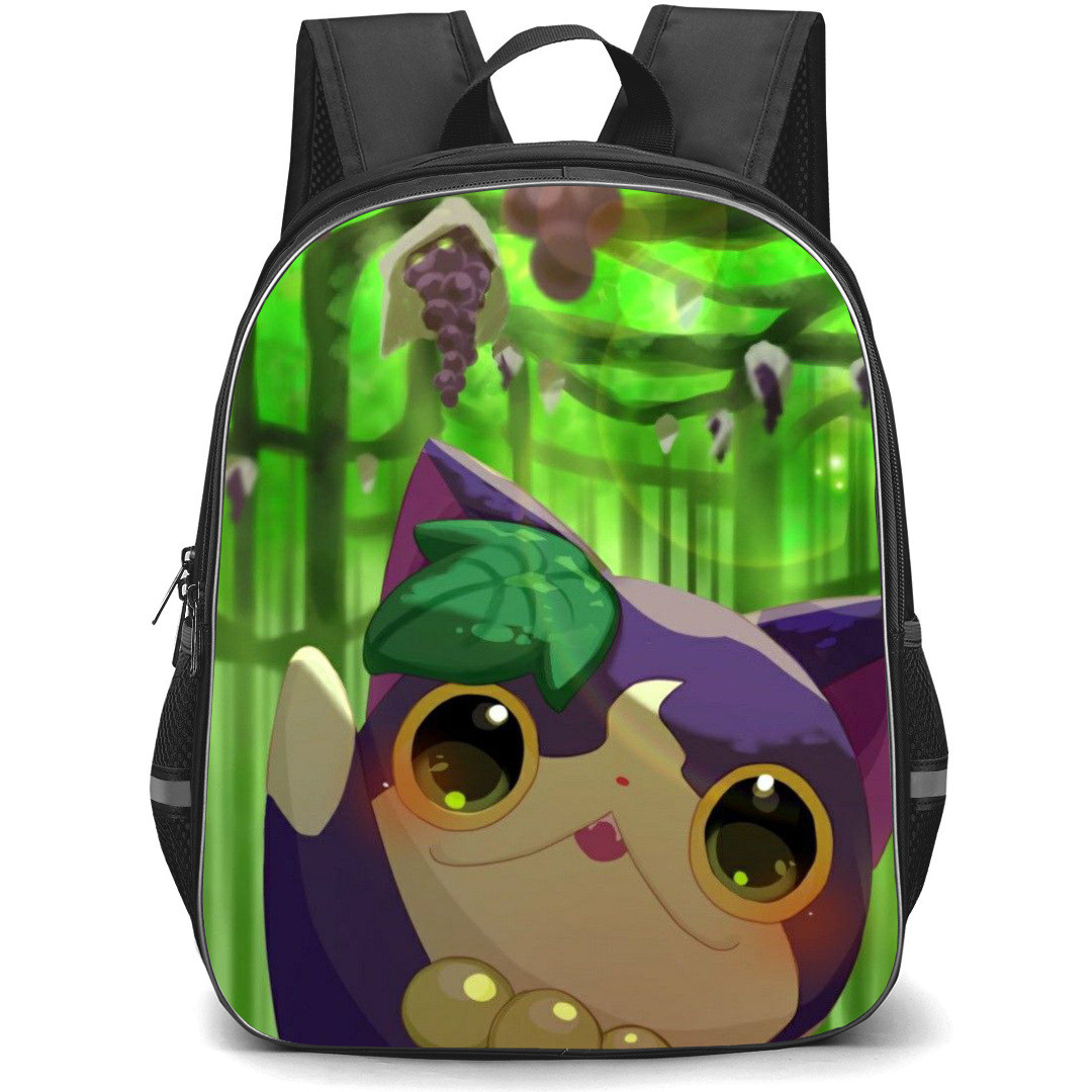 Yo-Kai Watch Grapenyan Backpack StudentPack - Grapenyan On Grape Garden Background