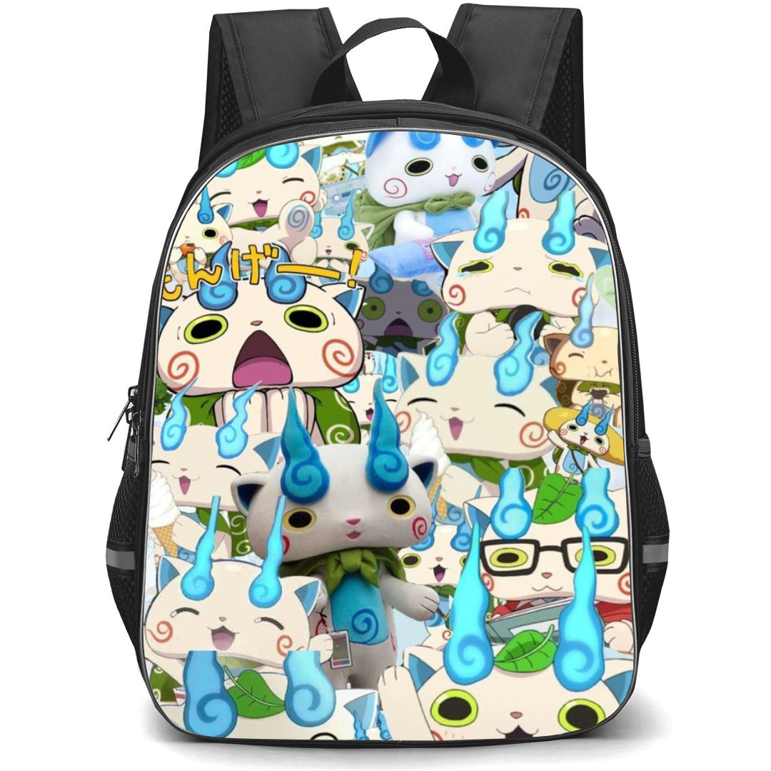 Yo-Kai Watch Komasan Backpack StudentPack - Komasan Collage Poster