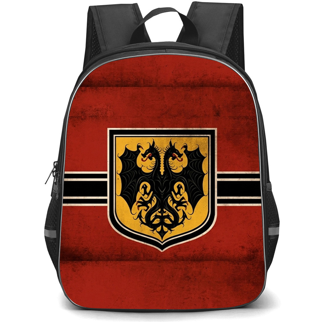 Saga Of Tanya The Evil Backpack School Bag StudentPack - Saga Of Tanya The Evil Military Emblem Crest Official Symbol Poster
