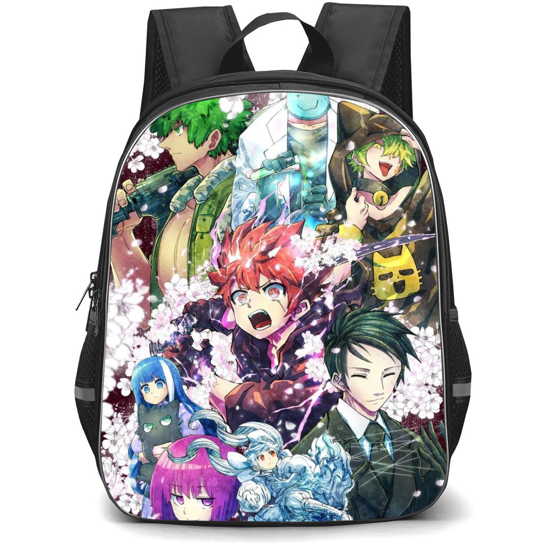Yozakura Family Backpack School Bag StudentPack - Characters Fierce Flower Portrait Poster