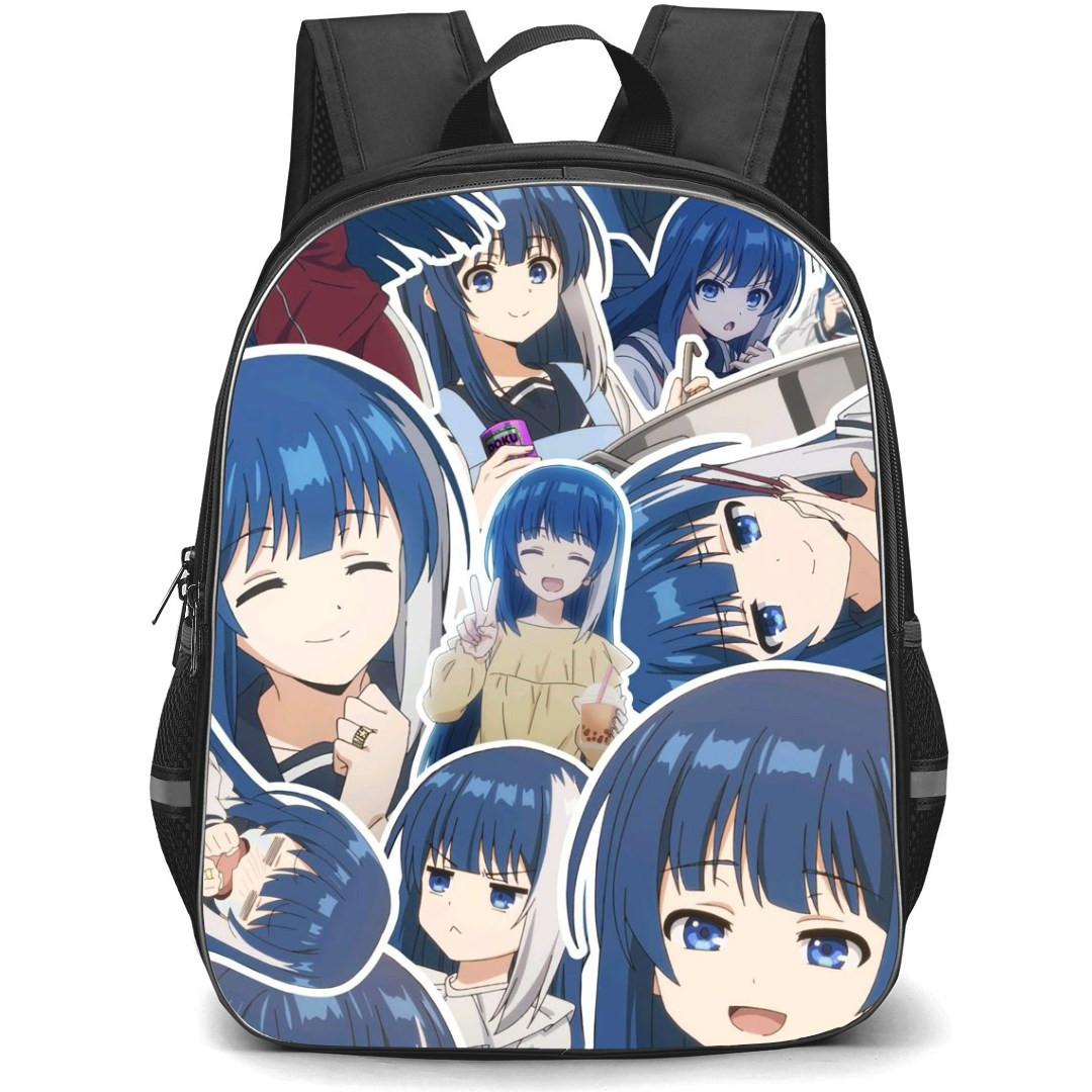 Yozakura Family Mutsumi Yozakura Backpack School Bag StudentPack - Mutsumi Yozakura Smiling Happy Sticker Collage