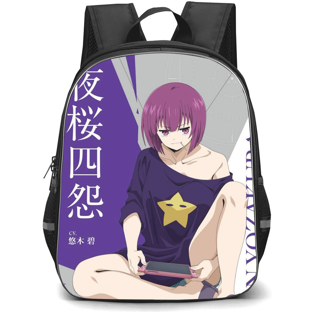 Yozakura Family Shion Yozakura Backpack School Bag StudentPack - Shion Yozakura Play Smirking Potrait Poster