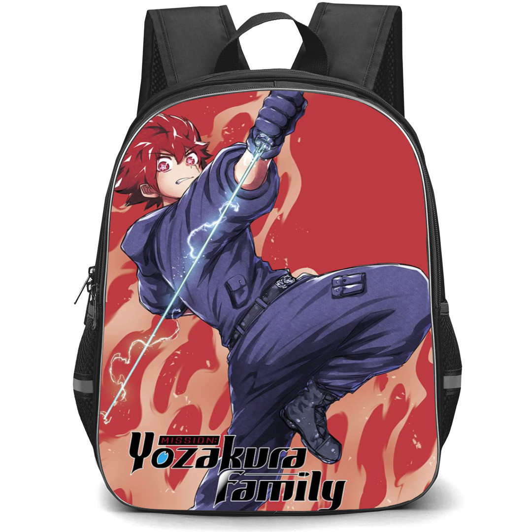 Yozakura Family Taiyo Asano Backpack School Bag StudentPack - Taiyo Asano Electric Sword Portrait Series Poster