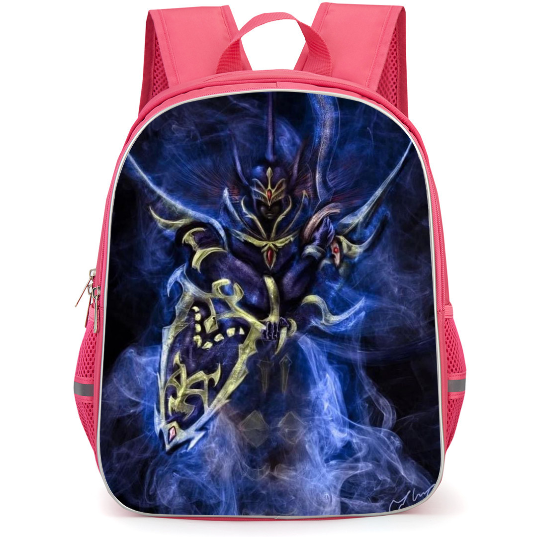 Yu-Gi-Oh Black Luster Soldier - Black Luster Soldier with Blue Aura Painting Art