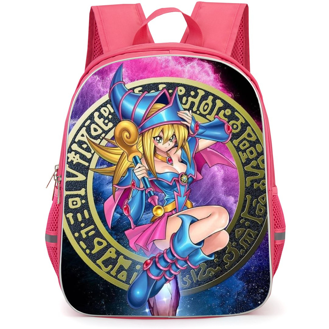 Yu-Gi-Oh Black Magician Girl - Black Magician Girl Floating in Magic Spell Ring