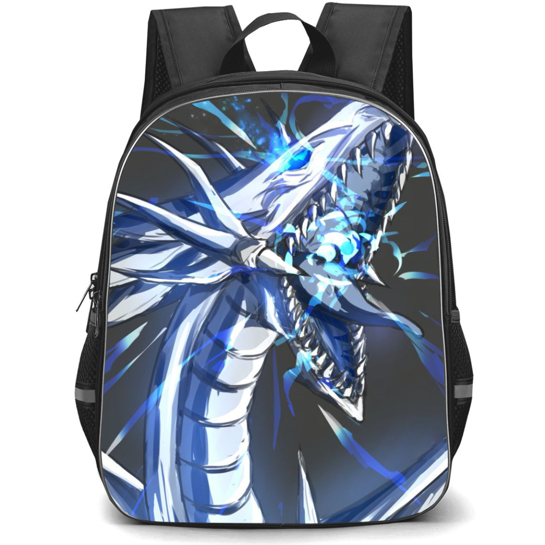 Yu-Gi-Oh Blue Eyes White Dragon - Blue Eyes White Dragon Head Portrait Drawing Art