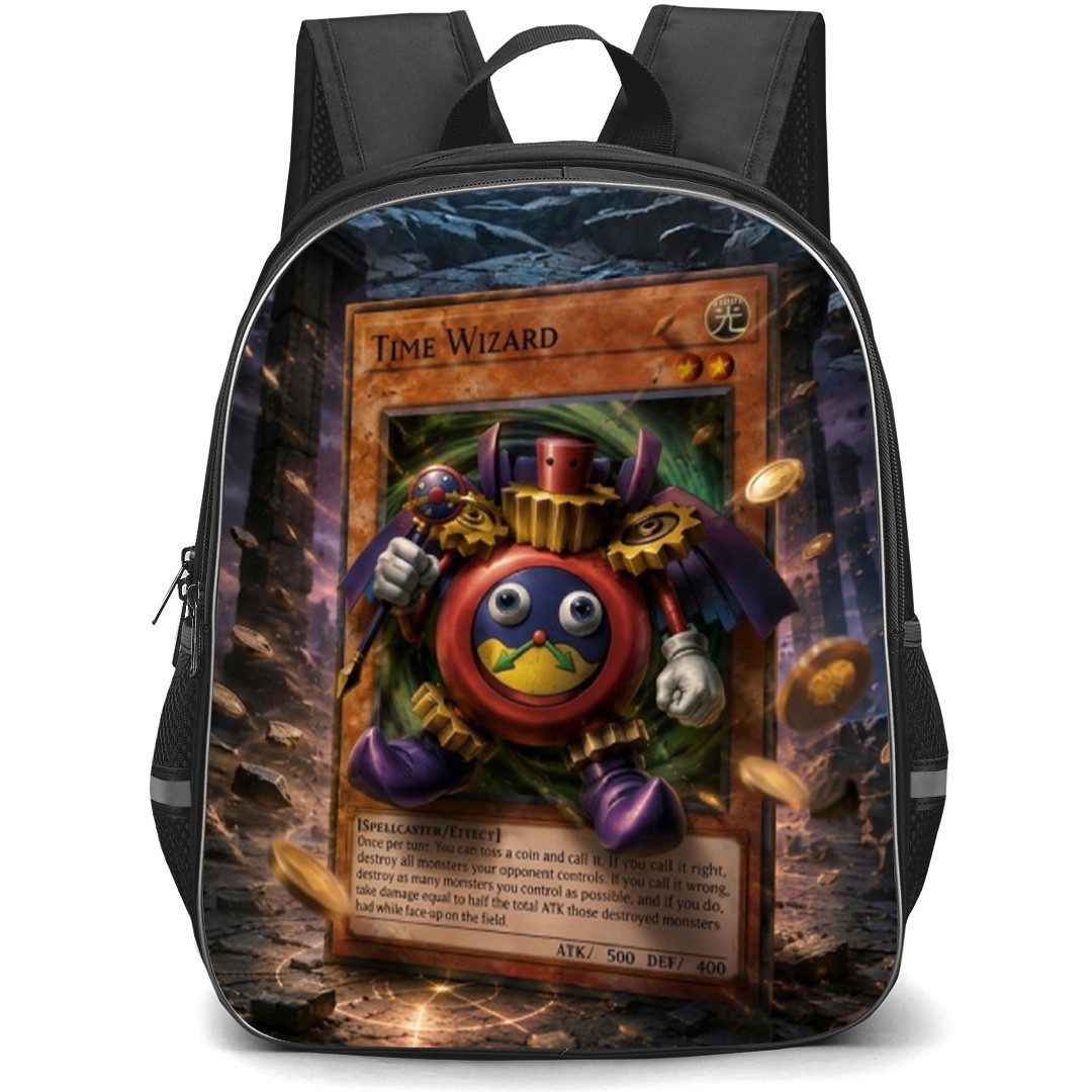 Yu-Gi-Oh Backpack School Bag StudentPack - Yu-Gi-Oh Time Wizard 3d Art