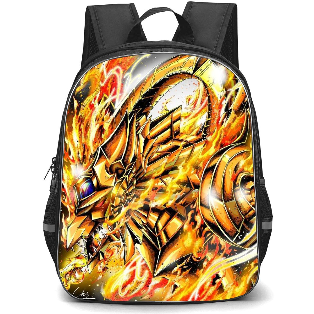 Yu-Gi-Oh The Winged Dragon of Ra - The Winged Dragon of Ra Portrait Flames Background
