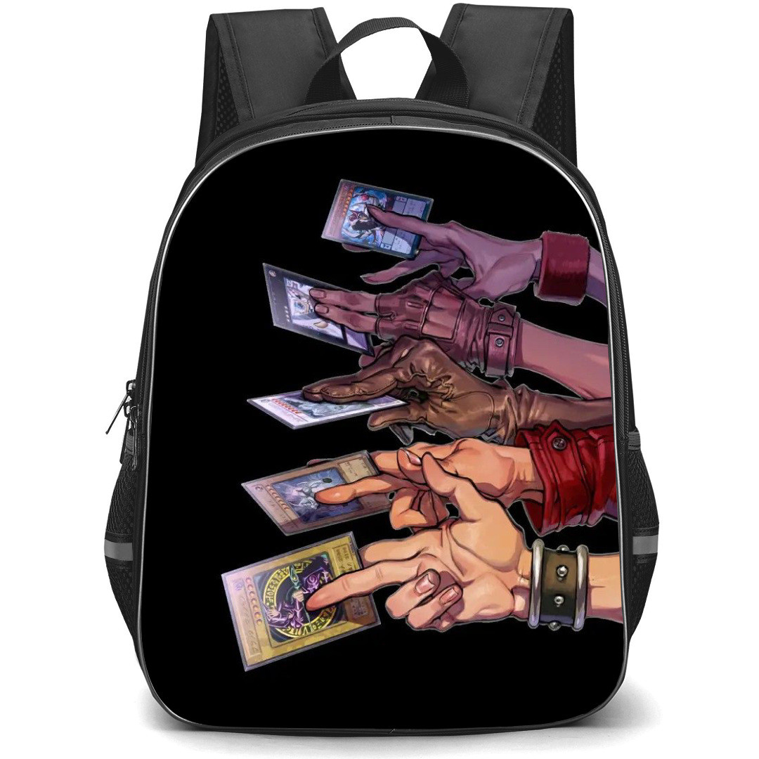 Yu-Gi-Oh - Draw Card Five Arms Black Background