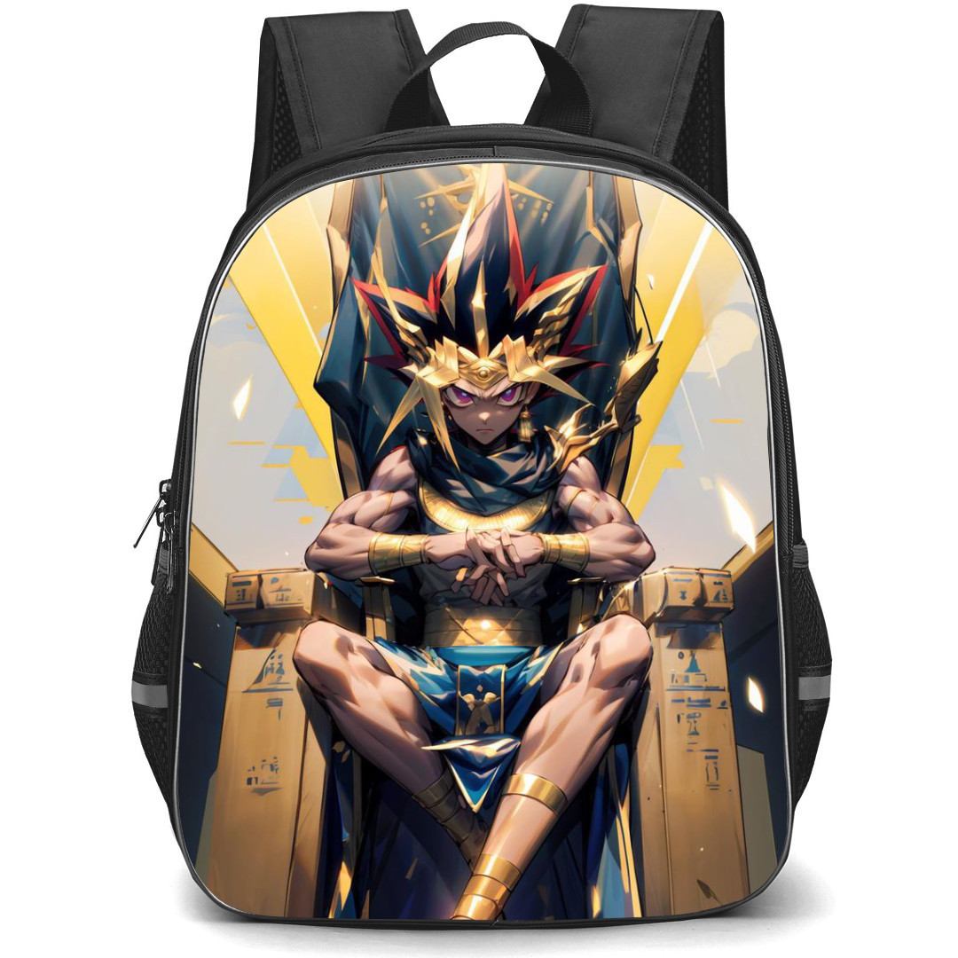 Yu-Gi-Oh Pharaoh Atem - Pharaoh Atem Sitting in the Ancient Throne