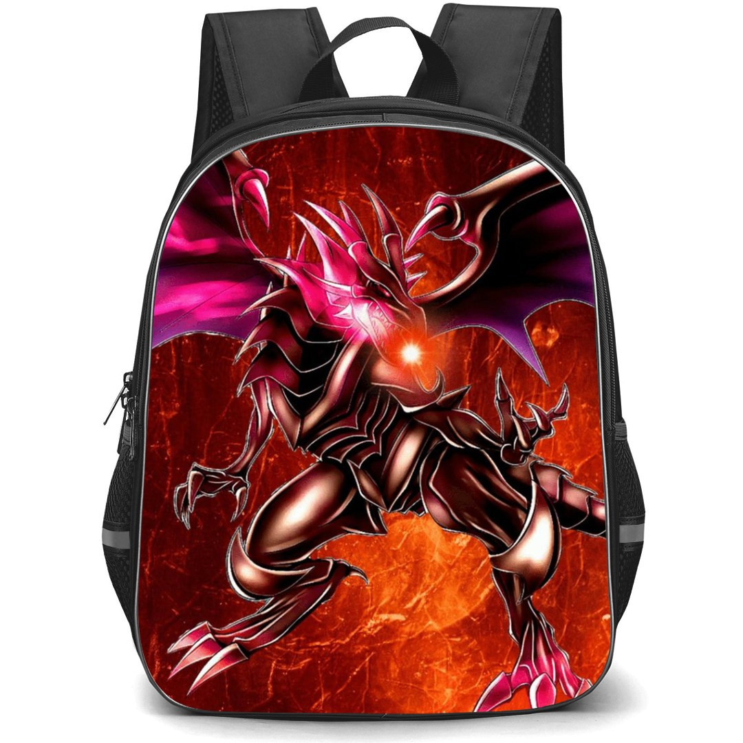 Yu-Gi-Oh Red Eyes Black Dragon - Red Eyes Black Dragon Fire Bullet Red Background