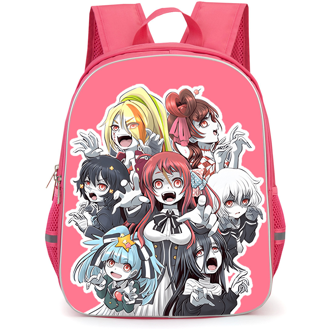 Zombie Land Saga Yumeginga Paradise Backpack School Bag StudentPack - Zombie Land Saga Yumeginga Paradise Characters Resurrected As Zombies Sticker