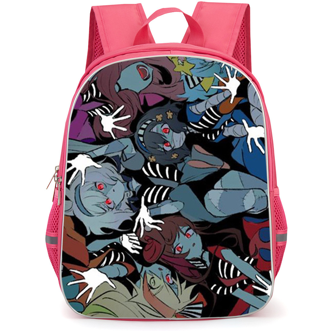 Zombie Land Saga Yumeginga Paradise Backpack School Bag StudentPack - Zombie Land Saga Yumeginga Paradise Franchouchou Hands Illustration Art Poster
